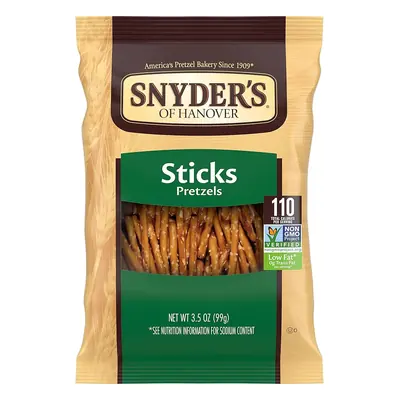Snyders Pretzel Sticks 3.5oz - 8ct
