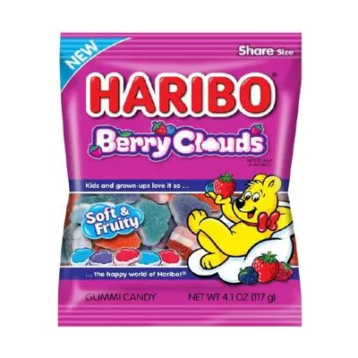 Haribo Berry Clouds 4.1oz - 12ct