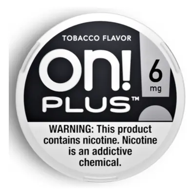 On! Plus 6mg Tob - 5ct