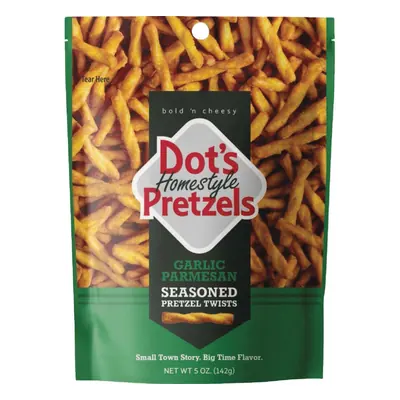 Dots Pretzel Garlic Parm 5oz - 10ct