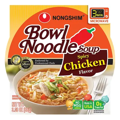 Nongshim Soup Bowl Spcy Chicken - 1ct
