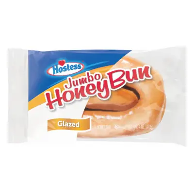 Hostess Honey Bun Glazed - 6ct