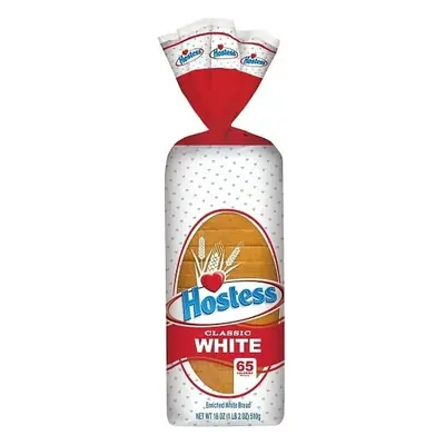 Hostess Bread White 8oz - 4ct
