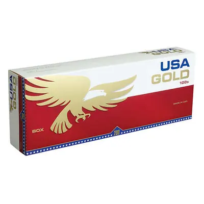 U.S.A GOLD RED BOX 100
