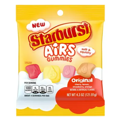 Starburst Peg Gummy All Pink - 12ct