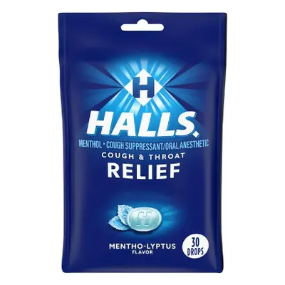 Halls Bag Mentholyptus 30pc - 1ct