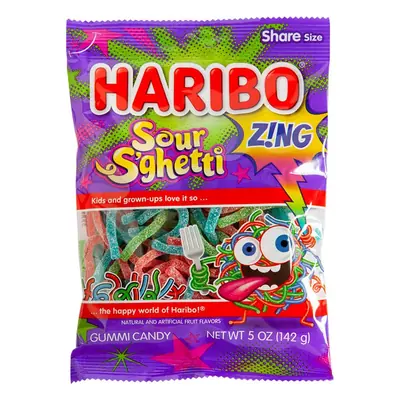 Haribo Sour Spaghetti 5oz - 12ct