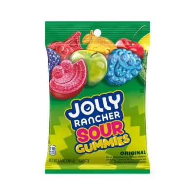 Jolly Rancher Peg Gummie Sour 6.5oz - 12ct