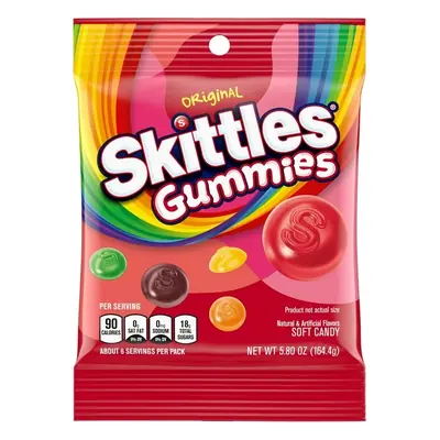 Skittles Peg Gummies 5.8oz - 12ct