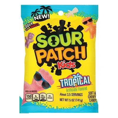 Sour Patch Peg Tropical 8oz - 12ct