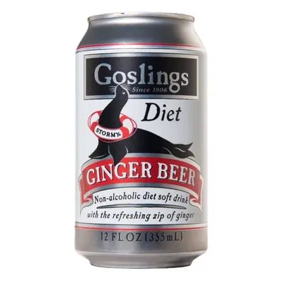 Gosling DIET Ginger Beer 12oz Can - 4/6pks