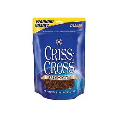 Criss Cross Pipe Smooth 6oz