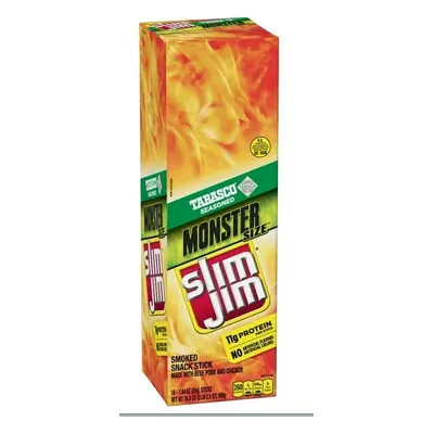 Slim Jim Monster Tobasco - 18ct