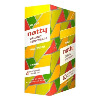 Natty Mango Organic Hemp Wraps 4/99 - 15/4pk