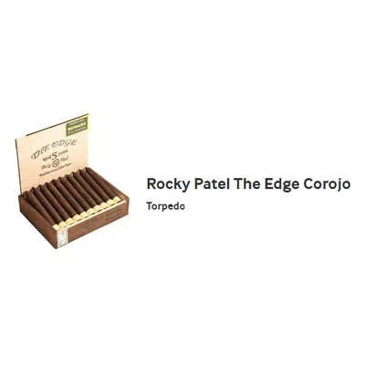 Rocky Patel Edge Torpedo Corojo 20wd