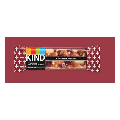 Kind Bar Cranb & Almond 12ct