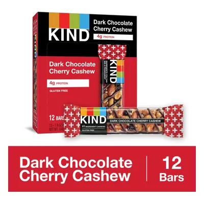 Kind Bar Choc Cherry Cashew 12ct