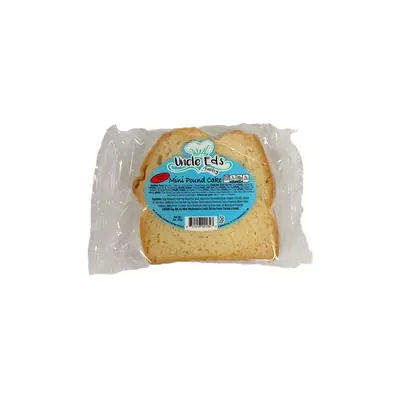 Bakery Pound Cake Plain Uncle Ed - 12ct