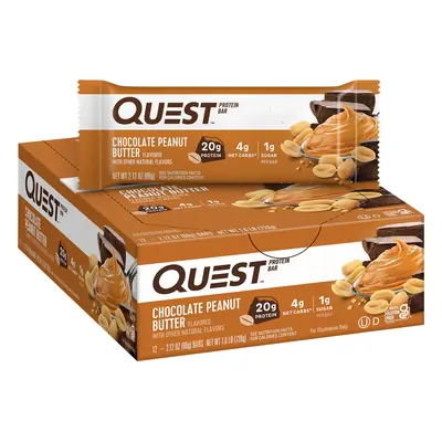 Quest Bar Choc PB - 12ct