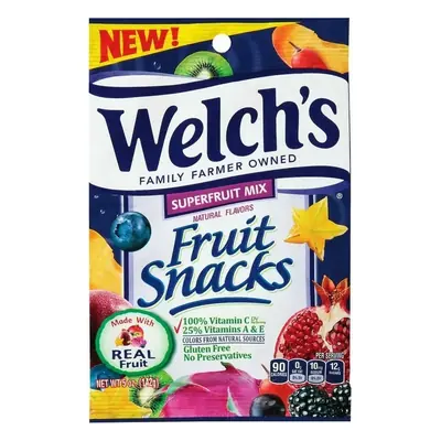 Welchs Peg Superfruit 5oz - 12ct