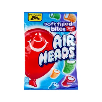 AirHeads Peg Soft Filled Bite - 12ct