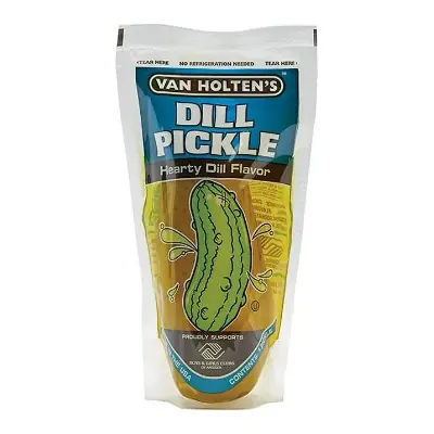 Pickle Dill Large Pouch - 12ct