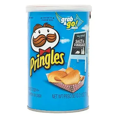 Pringles Salt&Vinegar 2.5oz - 12ct