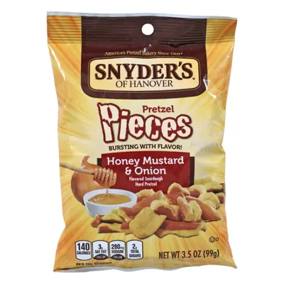 Snyders Honey Mustard Pieces 5oz - 8ct