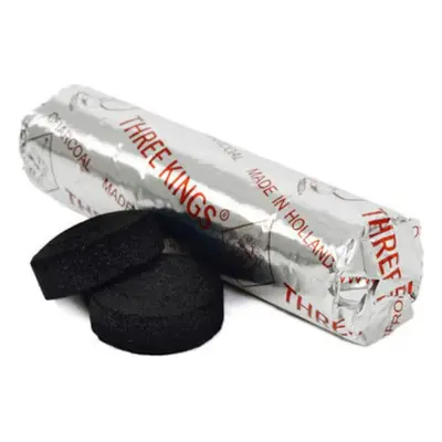 Three Kings Charcoal 33mm 10pk - 10ct