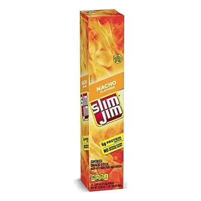 Slim Jim Giant Nacho - 24ct