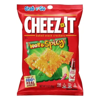 Cheezits Hot & Spicy 3oz - 6ct