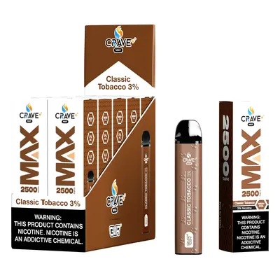 Crave Max Classic Tob 3% - 10ct