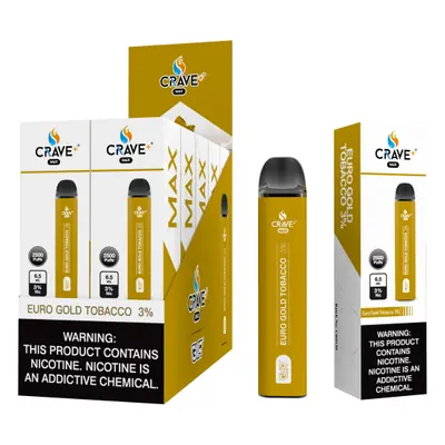 Crave Max Ero Gold Tob 3% - 10ct
