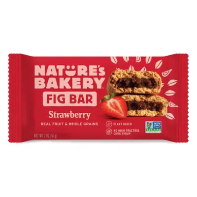 Nature Bakery Whl Wht Straw Fig - 12ct