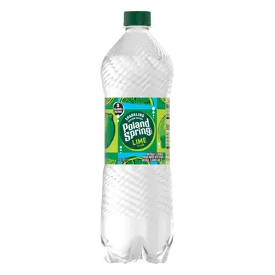 Poland Spring Sparkling Lime 1L - 12ct