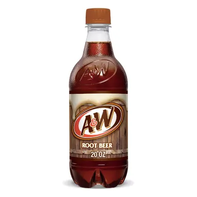 A&W Root Beer 20oz - 24ct