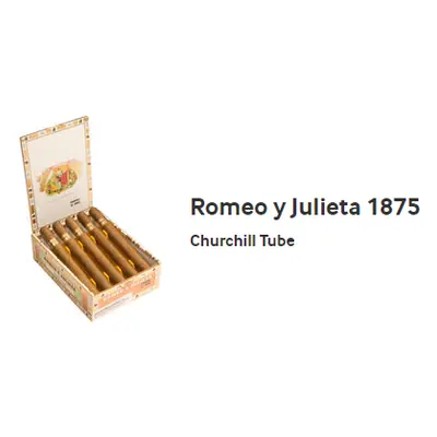 Romeo y Juliet Churchill Tubo - 10wd