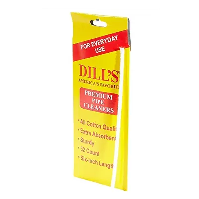 Dills Pipe Cleaner Yellow - 14ct