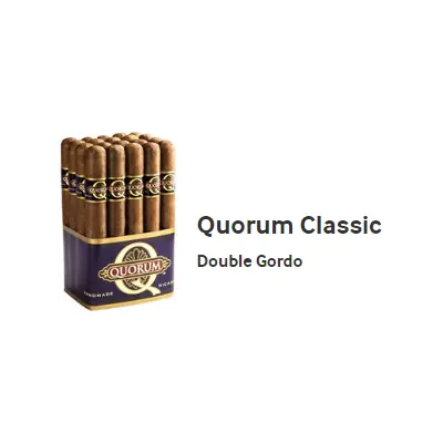 Quorum Classic Double Gordo 6x60 - 20ct
