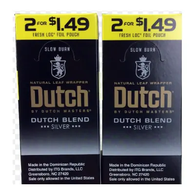 Dutch M Cig Silver - 30/2pk