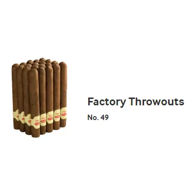 Factory Throwouts No 49 Natural 5.5x49 - 20ct