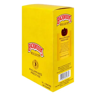 Backwoods 3pk Philippines Prestige - 10ct