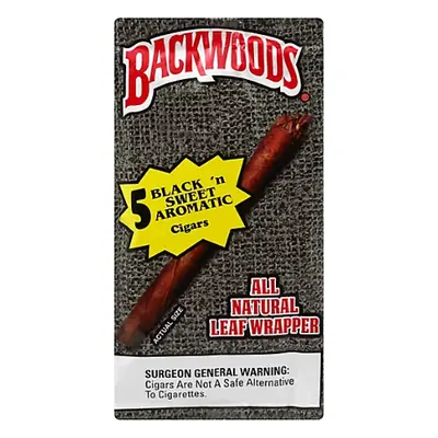 Backwoods 8/5pks Black
