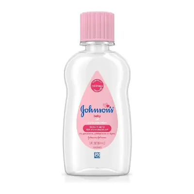 Baby Oil, J&J 3oz- 1ct