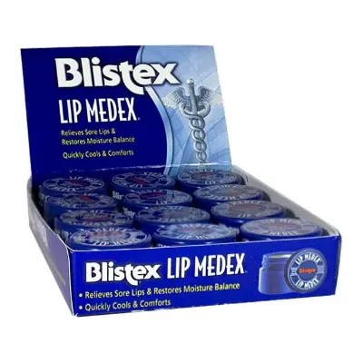Blistex Lip Med Ex .25oz - 12ct