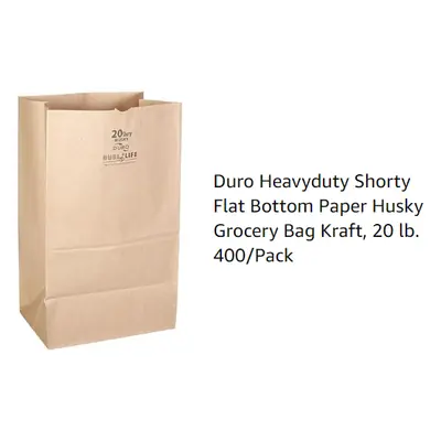Bags # 20 Shorty (Husky) - 400ct