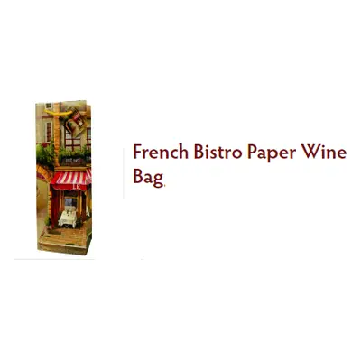 Bags Wine Gift French Bistro - 12ct