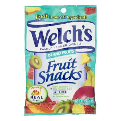 Welchs Peg Island Fruit Snack 5oz - 12ct