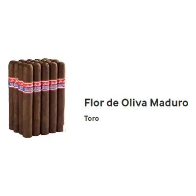 Flor De Oliva Maduro Toro 6x50 - 20wd