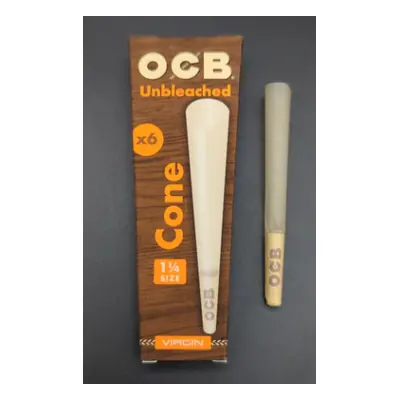 OCB Cone Virgin 1 1/4 32/6pks